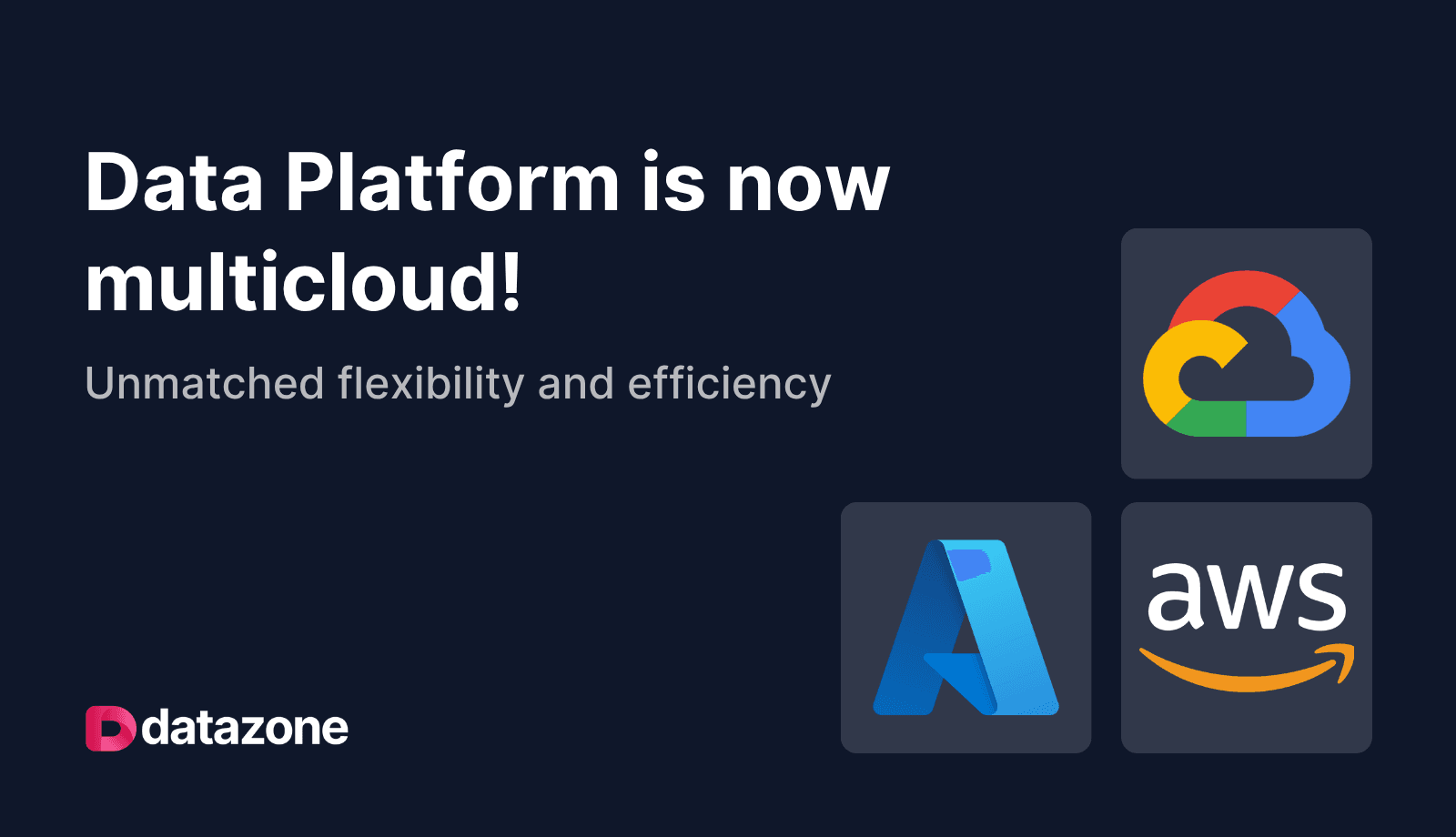 Datazone multicloud