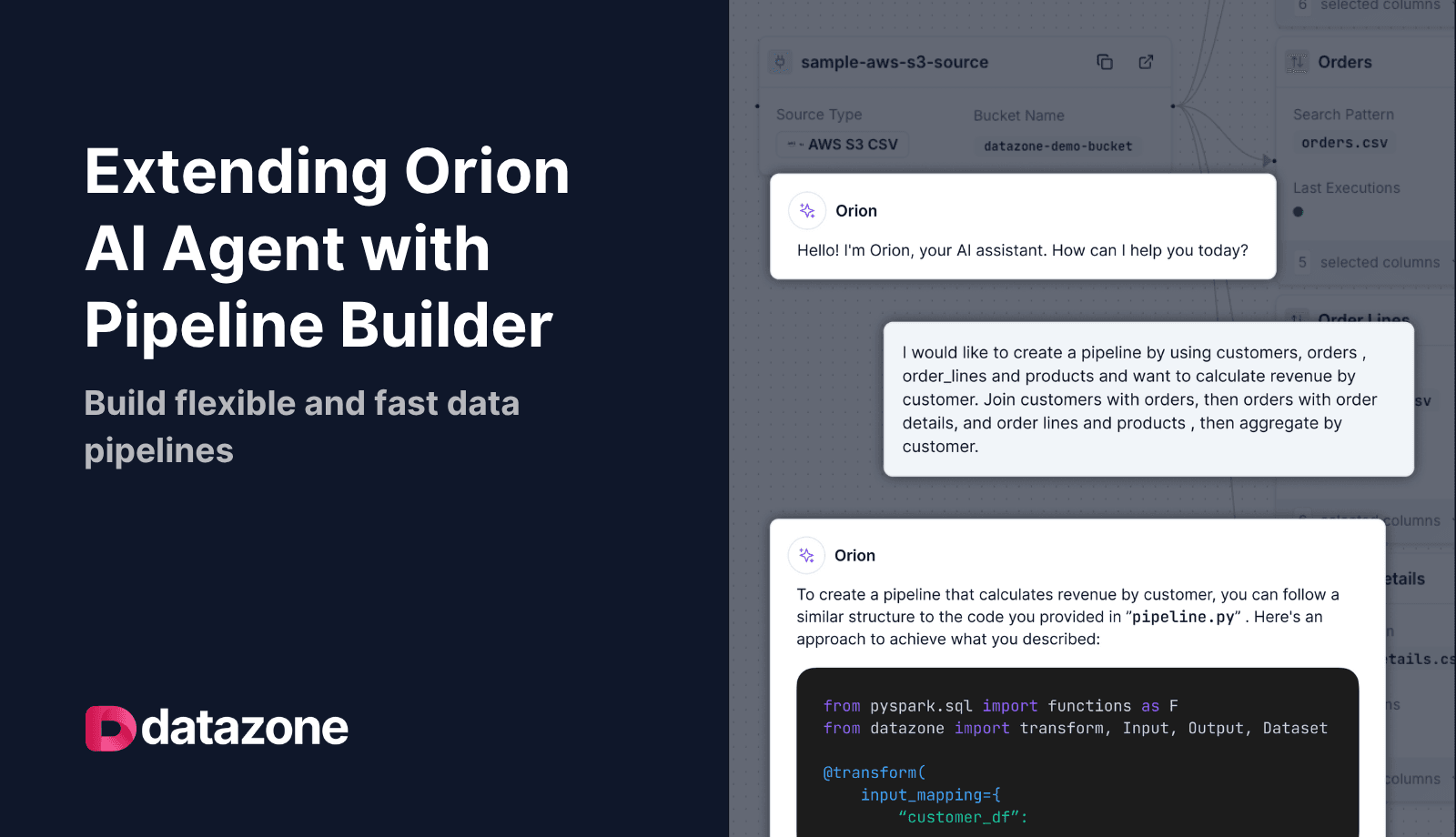 Datazone Orion AI